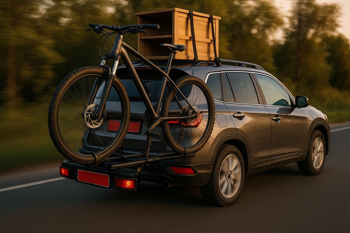 Vai levar bicicleta ou móvel no carro? Essas 5 regras evitam multas e até retenção do veículo