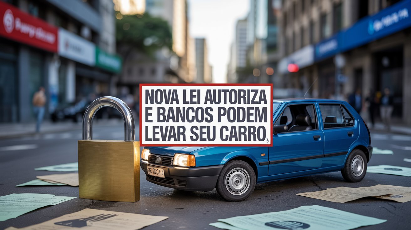 Nova lei permite que bancos retomem carros financiados sem processo judicial, agilizando recuperação em casos de inadimplência. Saiba como funciona.