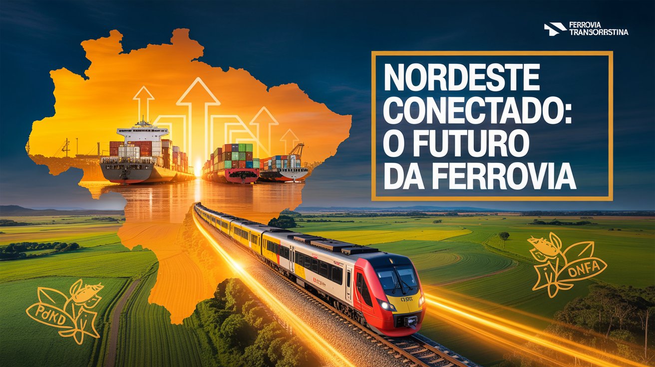 Ferrovia Transnordestina recebe R$ 1,4 bi e avança na ligação inédita entre o Piauí e o Porto do Pecém, impulsionando o desenvolvimento do Nordeste.