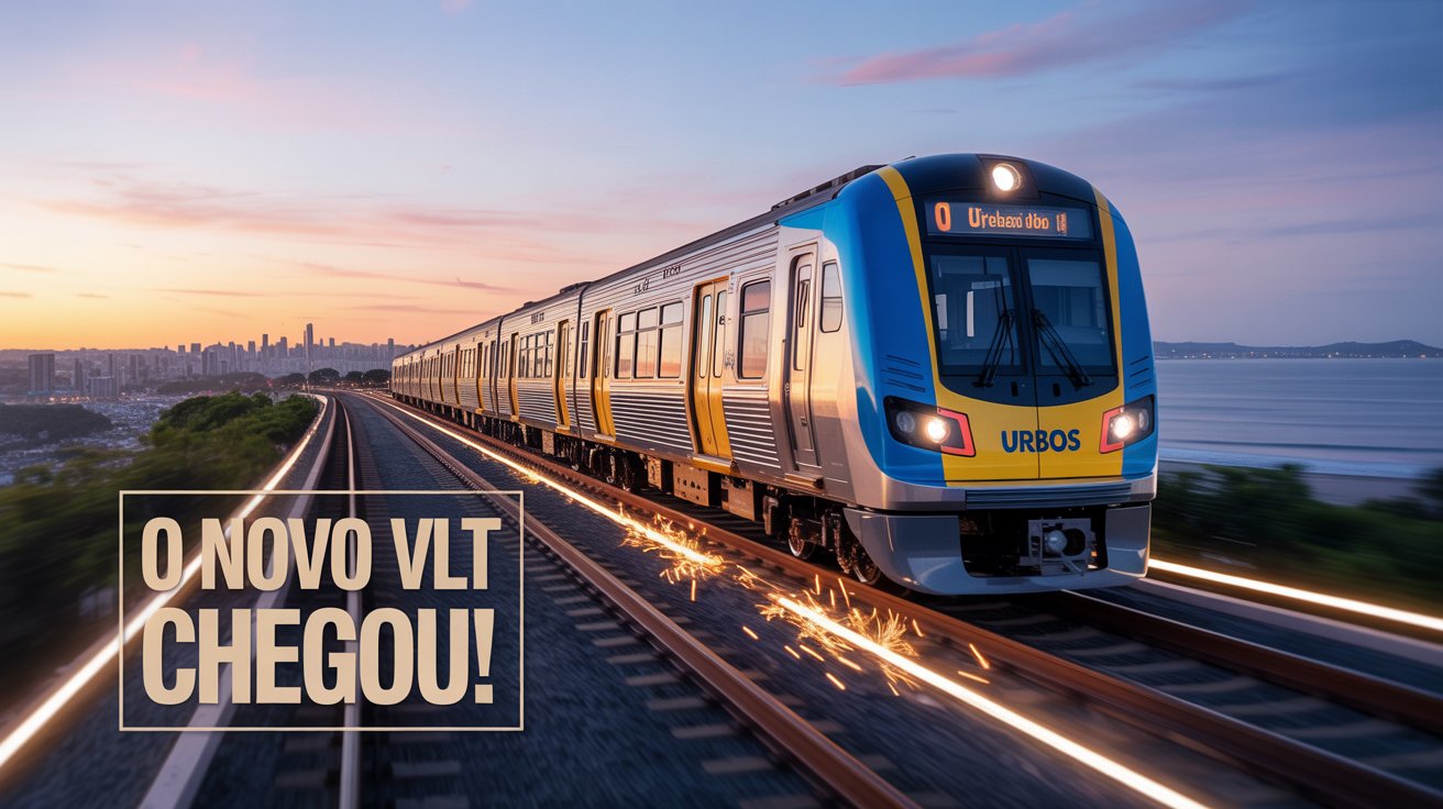 Trens URBOS 100 chegam a Salvador para o novo VLT, ampliando a capacidade e tecnologia no transporte público. Saiba os detalhes do projeto.