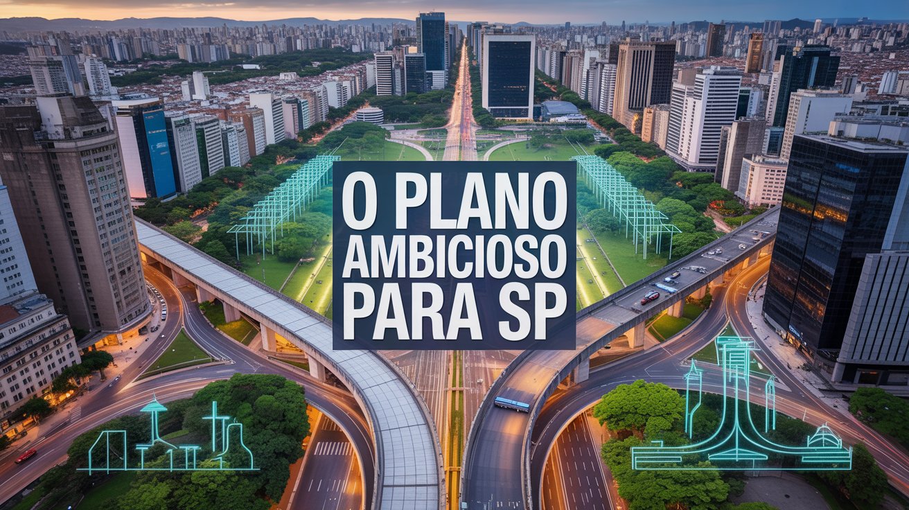 São Paulo anuncia pacote de R$ 6,3 bi com VLT, BRT, parques e PPPs para transformar o centro da capital até 2028. Descubra as mudanças.