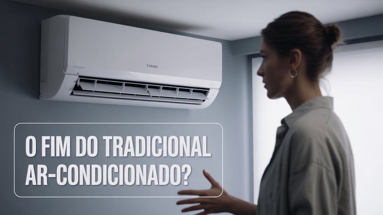 Nova tecnologia promete substituir o ar-condicionado, reduzindo energia em 5x, sem gases poluentes e com instalação simples e ecológica.