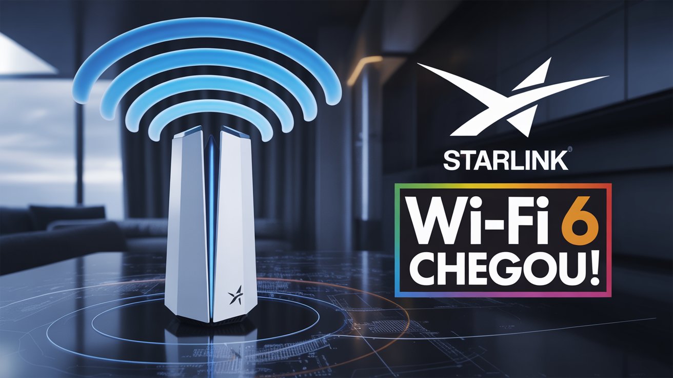 Starlink libera no Brasil novo roteador Wi-Fi 6 UTR-251 com dupla Ethernet, design inovador e kit de antena. Saiba as novidades da tecnologia.