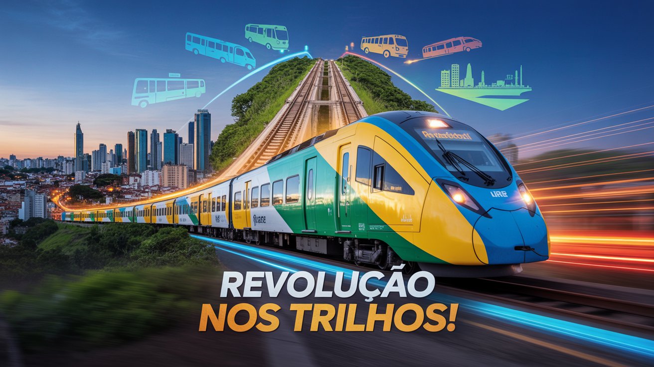Nova ferrovia Salvador-Feira de Santana promete viagem em 35 minutos, integração total e impacto de R$ 73 bilhões no transporte da Bahia.