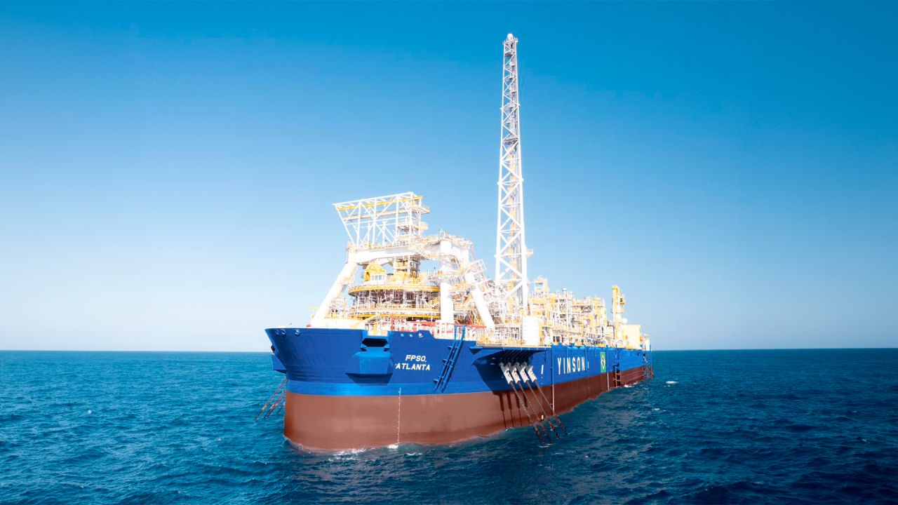 BRAVA Energia conecta poços 2H e 3H ao FPSO Atlanta no campo de Atlanta, na Bacia de Santos, e projeta alta na produção nos próximos meses.