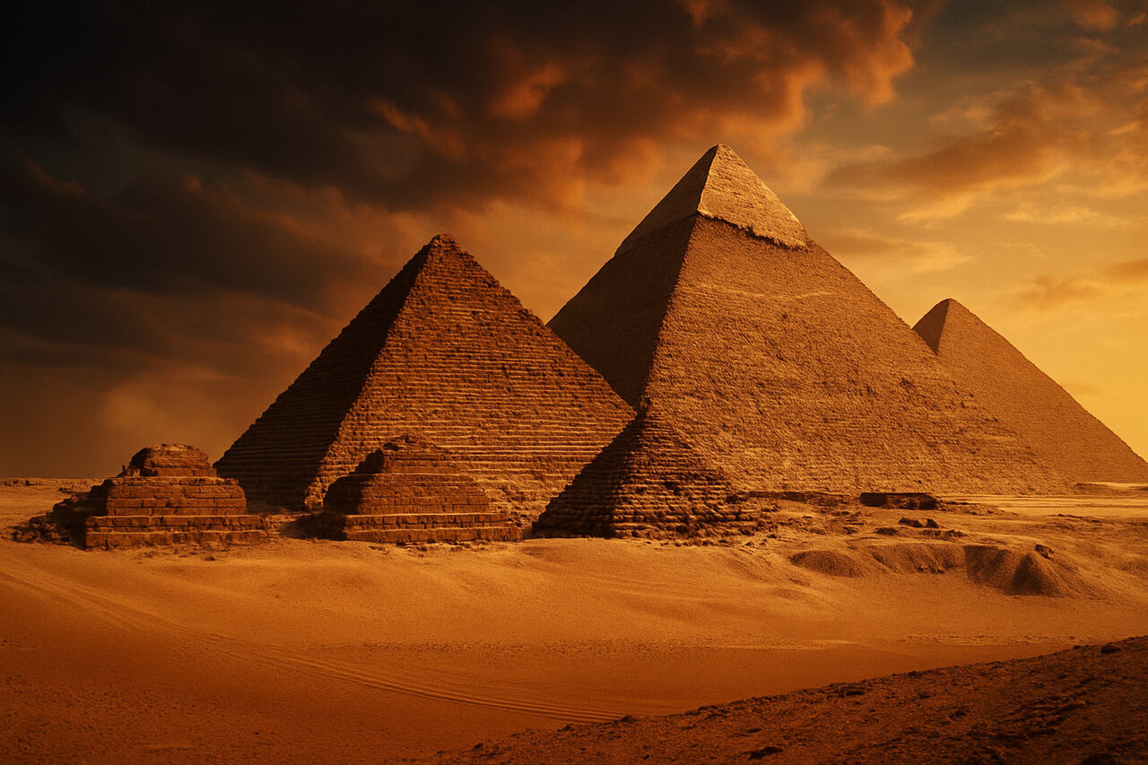 Pirâmides, Egito