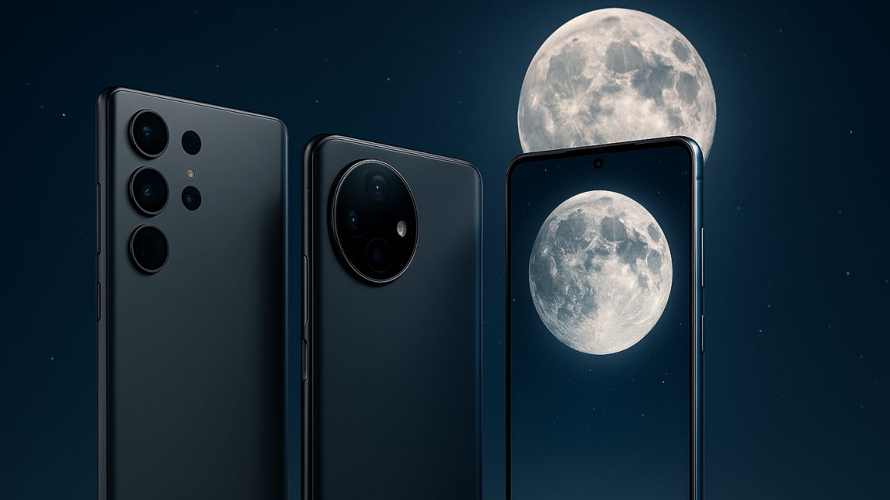 Quer capturar fotos da lua com o celular? Veja os melhores modelos com zoom poderoso, inteligência artificial e recursos avançados para registrar imagens incríveis do céu noturno.
