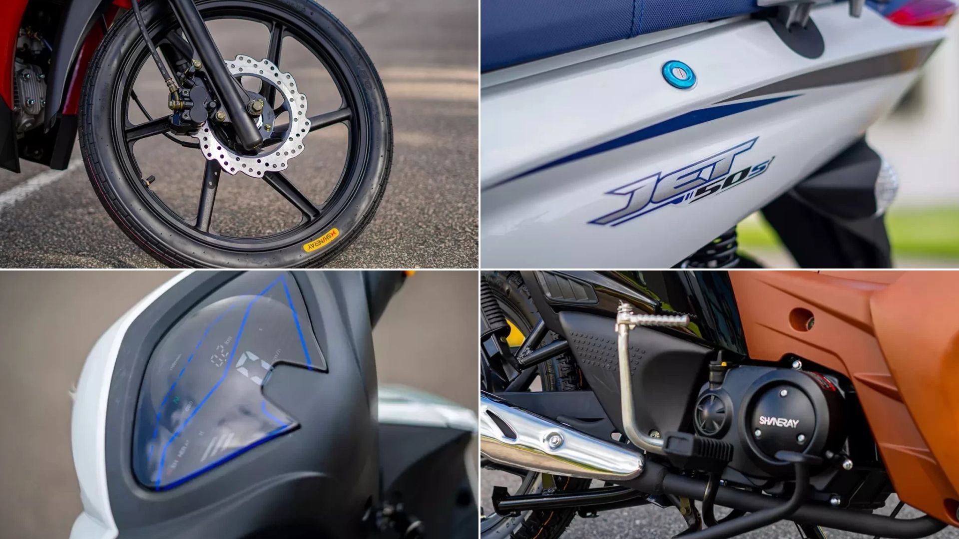 Descubra a Shineray Jet50s, a moto que não exige CNH, custa R$ 10 mil, faz 45 km/litro e oferece mobilidade com manutenção barata.