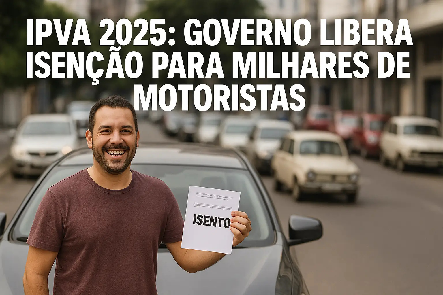 IPVA 2025: governo libera isenção para milhares de motoristas e seu carro pode estar na lista