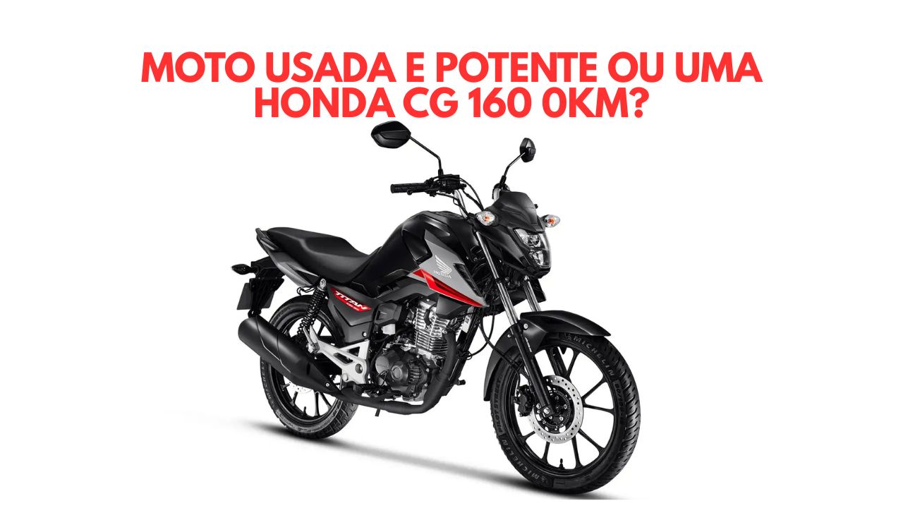 Confira 5 motos usadas que custam o mesmo que uma Honda CG zero km. Modelos da Yamaha, Royal Enfield e outras marcas podem surpreender pelo desempenho e custo-benefício.