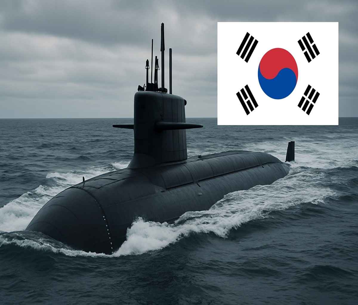 Coreia do Sul, submarino