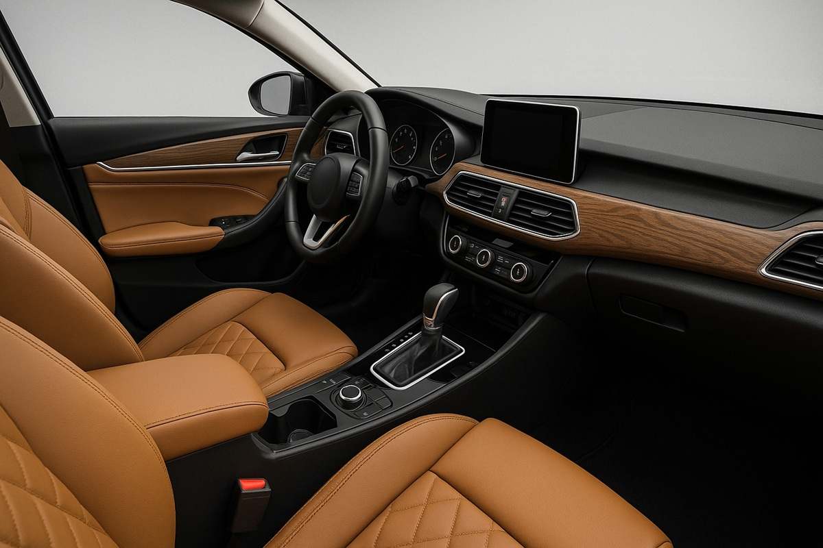 cor do interior do carro