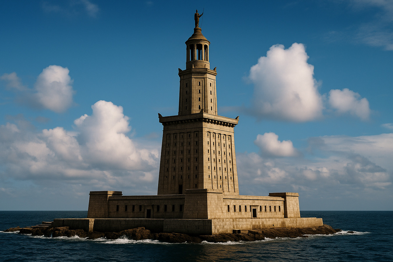 Farol de Alexandria, Farol, Alexandria