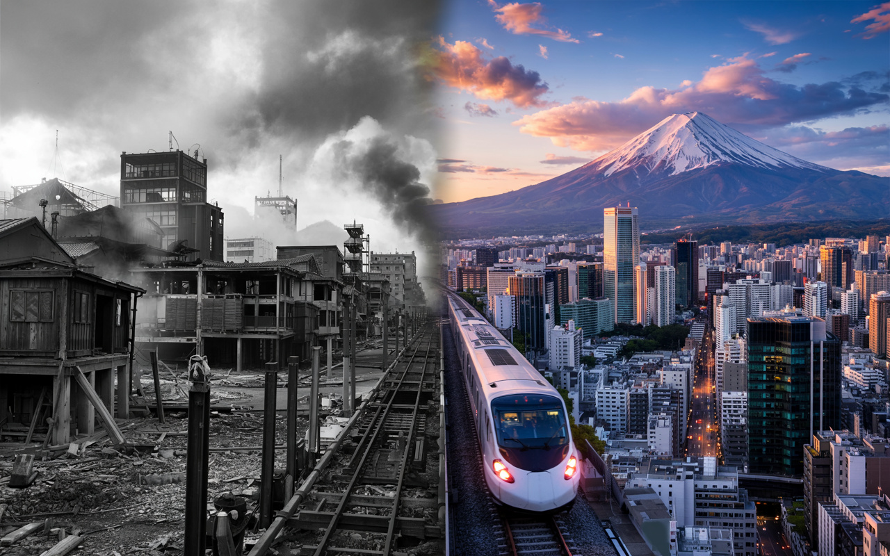 A estratégia que fez o Japão reconstruir sua economia e erguer trens-bala, usinas nucleares e portos automatizados em apenas 20 anos