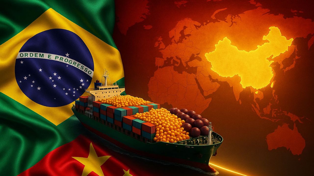 A nova rota do Brasil para a China que ignora o porto de Santos e barateia a exportação de soja em US$ 7,8 por tonelada