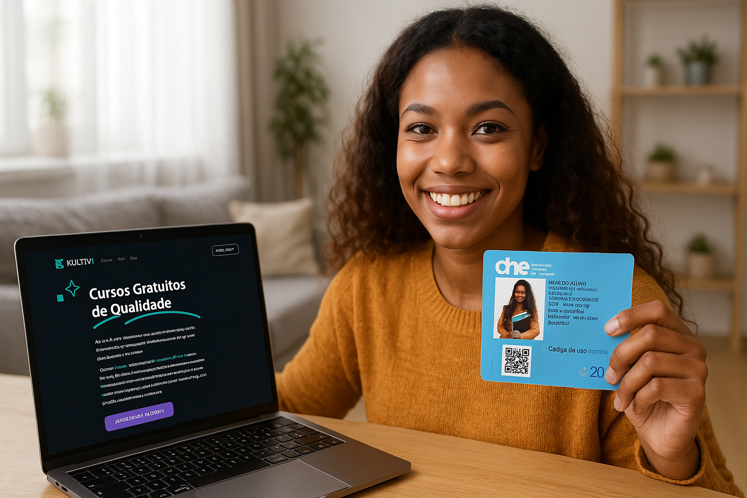 Quer estudar sem pagar nada e ainda garantir sua carteira de estudante A plataforma Kultivi oferece centenas de cursos gratuitos em idiomas, preparatórios, tecnologia, carreira, negócios e muito mais