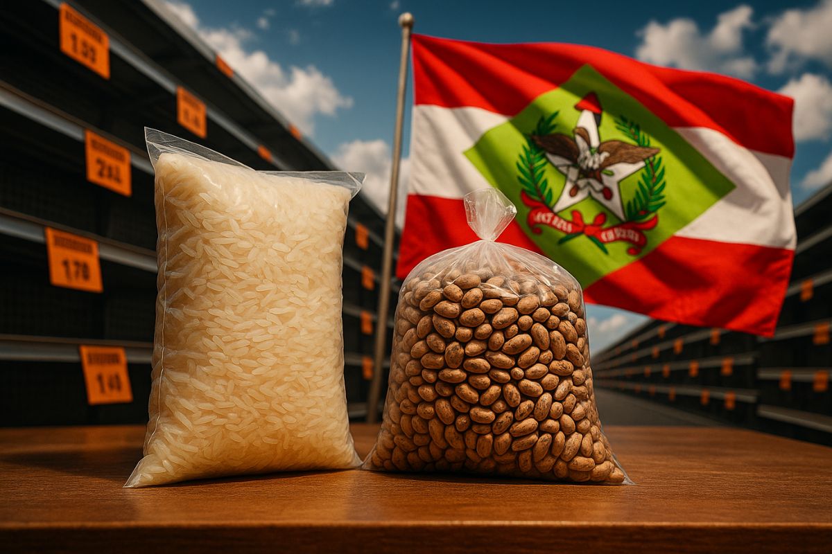 Alimentos ficam isentos de imposto em SC, mas consumidores duvidam de repasse imediato aos preços enquanto governo promete efeito visível até segunda semana de outubro