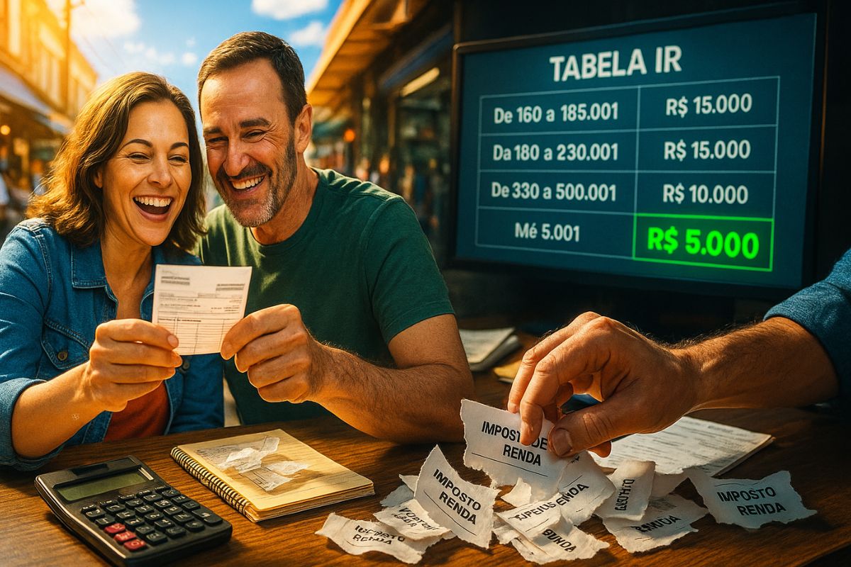 Isenção do Imposto de Renda para até R$ 5 mil pode aumentar renda líquida, mas exige compensação imediata para evitar rombo fiscal