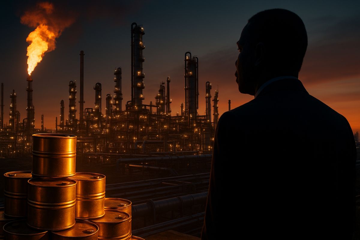 Dangote arriscou tudo e hoje controla uma refinaria que muda o jogo do petróleo mundial.