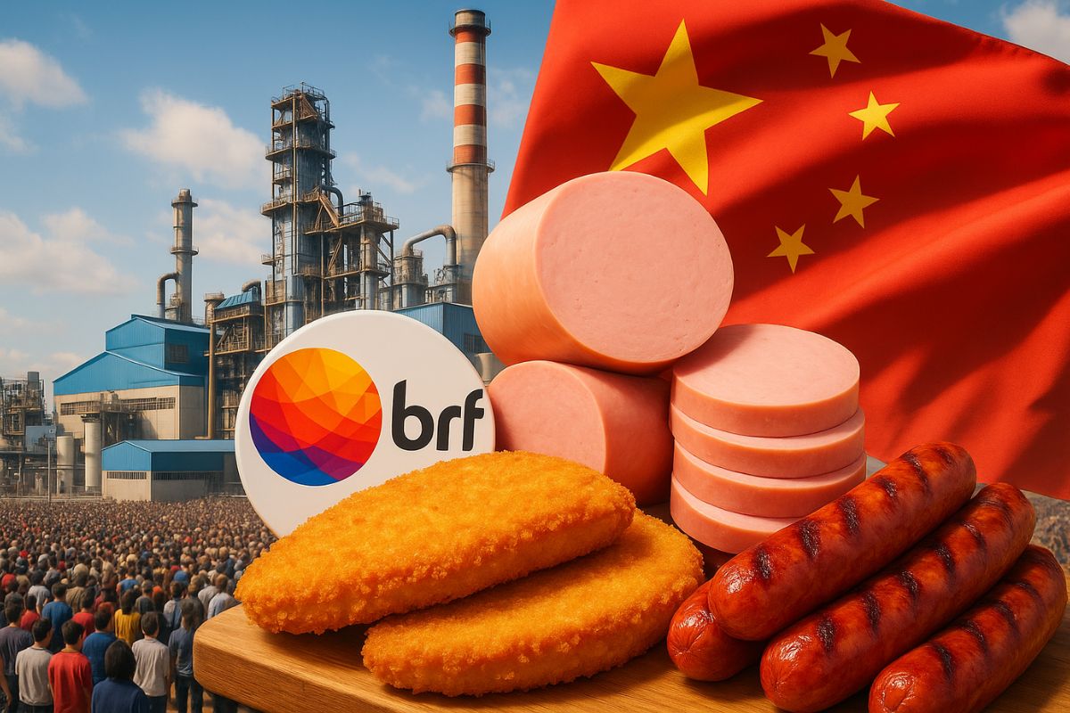 3. BRF comprou fábrica na China por um terço do valor e planeja dobrar produção em 18 meses