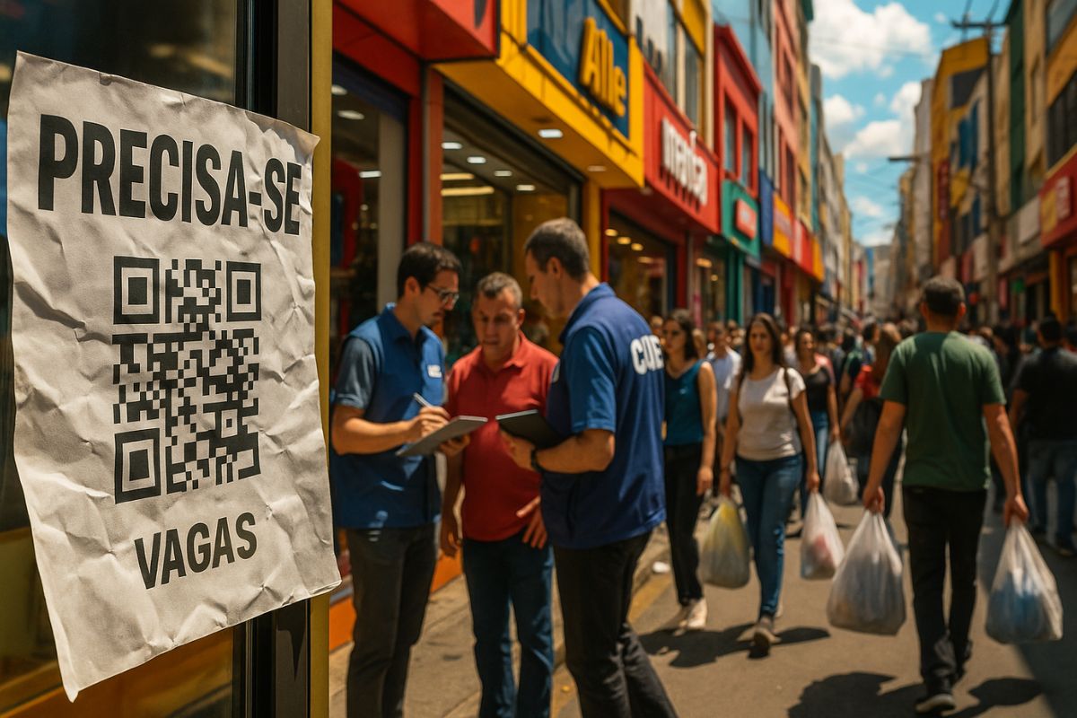Escala 6x1 e jornadas de 44 horas afastam jovens do comércio e alimentam apagão de mão de obra no Brás