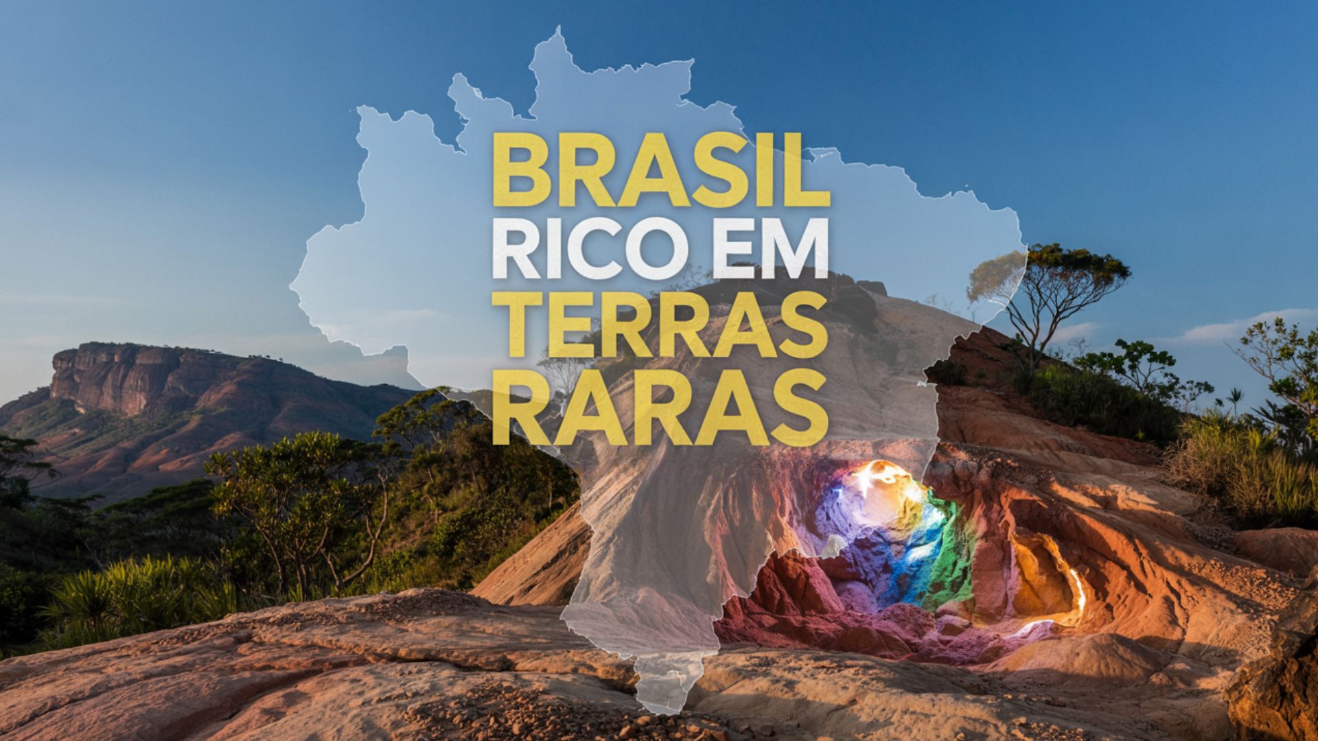 Brasil surpreende com novas descobertas de Terras Raras: reveladas concentrações até 6 vezes maiores que na China e 12 vezes superiores às de Cuba