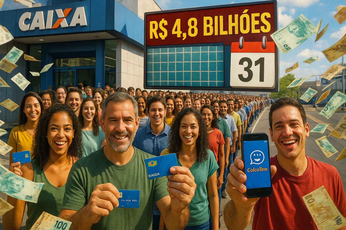 Brasileiros com carteira assinada têm mais de R$ 4,8 bilhões disponíveis para saque no último lote do abono salarial de 2025