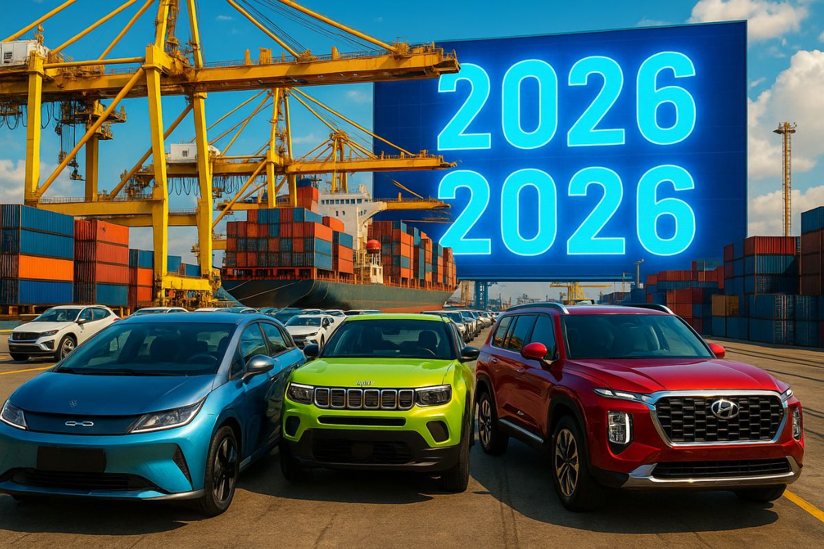 Carros que estão chegando no Brasil vão redefinir mercado entre 2025 e 2026 com opções híbridas acessíveis e SUVs de luxo milionários