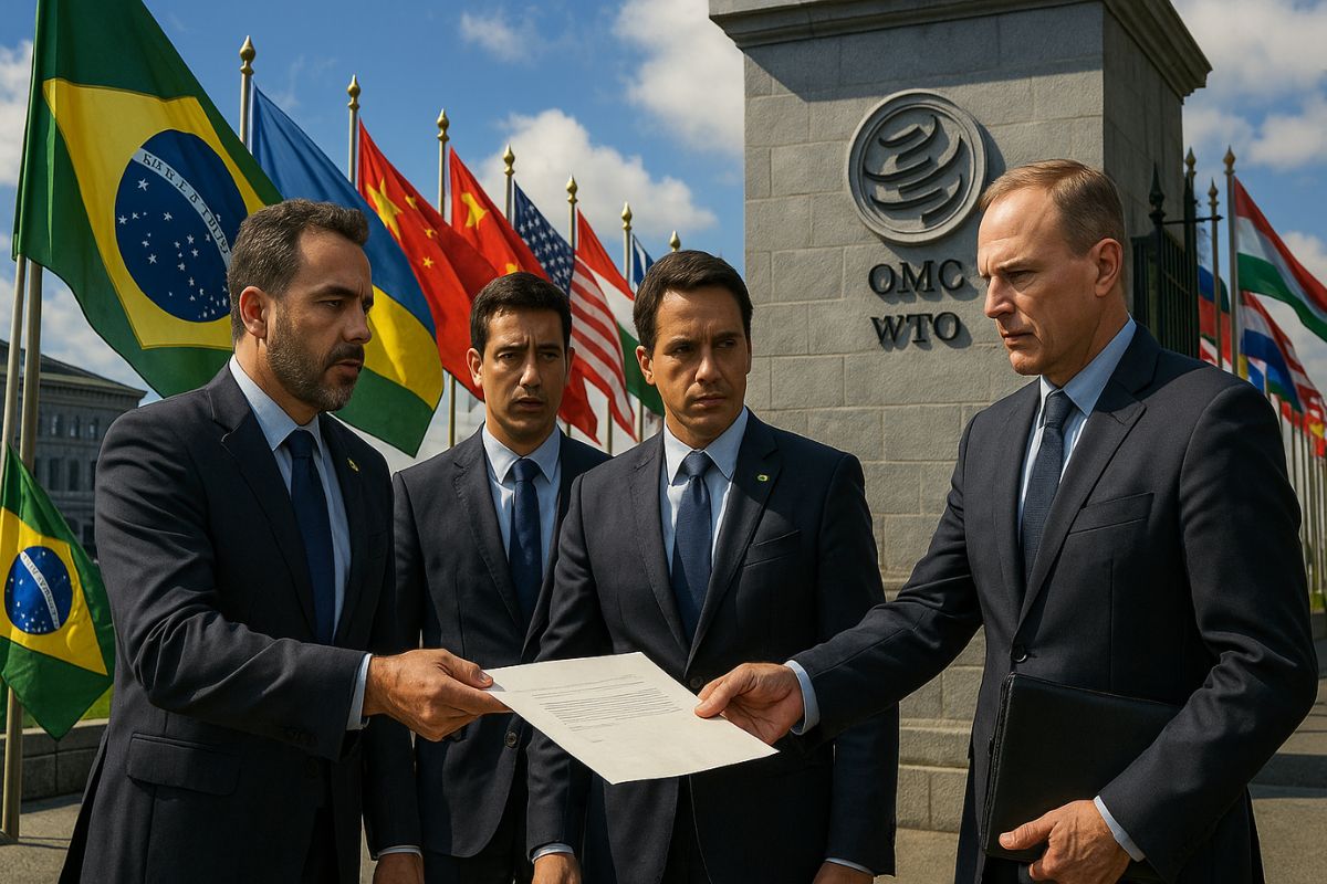 Carta do Brasil à OMC vira alerta global contra sanções comerciais usadas como ferramenta de controle geopolítico