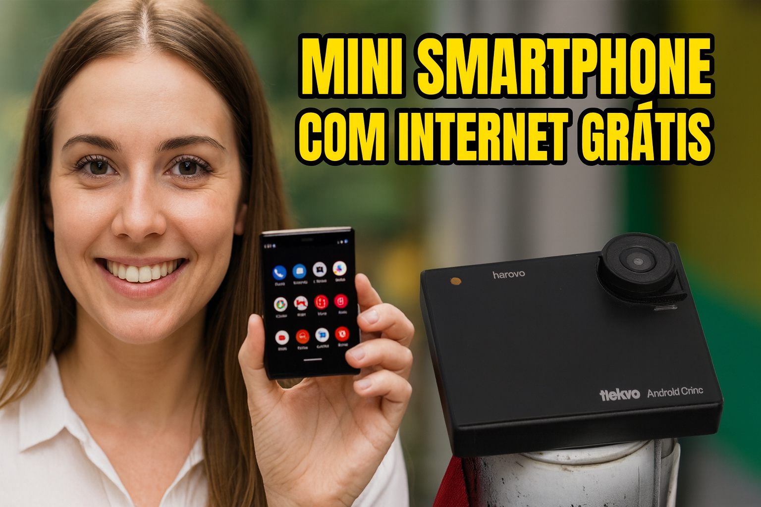 Celular com internet grátis em mais de 60 países Conheça o mini smartphone que dispensa chip e Wi-Fi