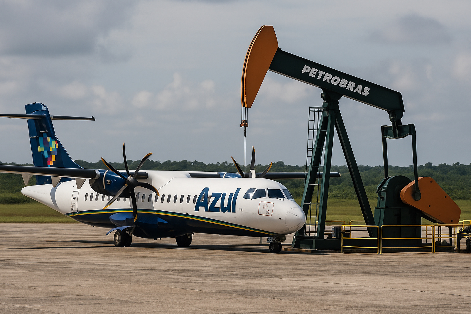 Petrobras; Azul; Petróleo e gás; Oiapoque.