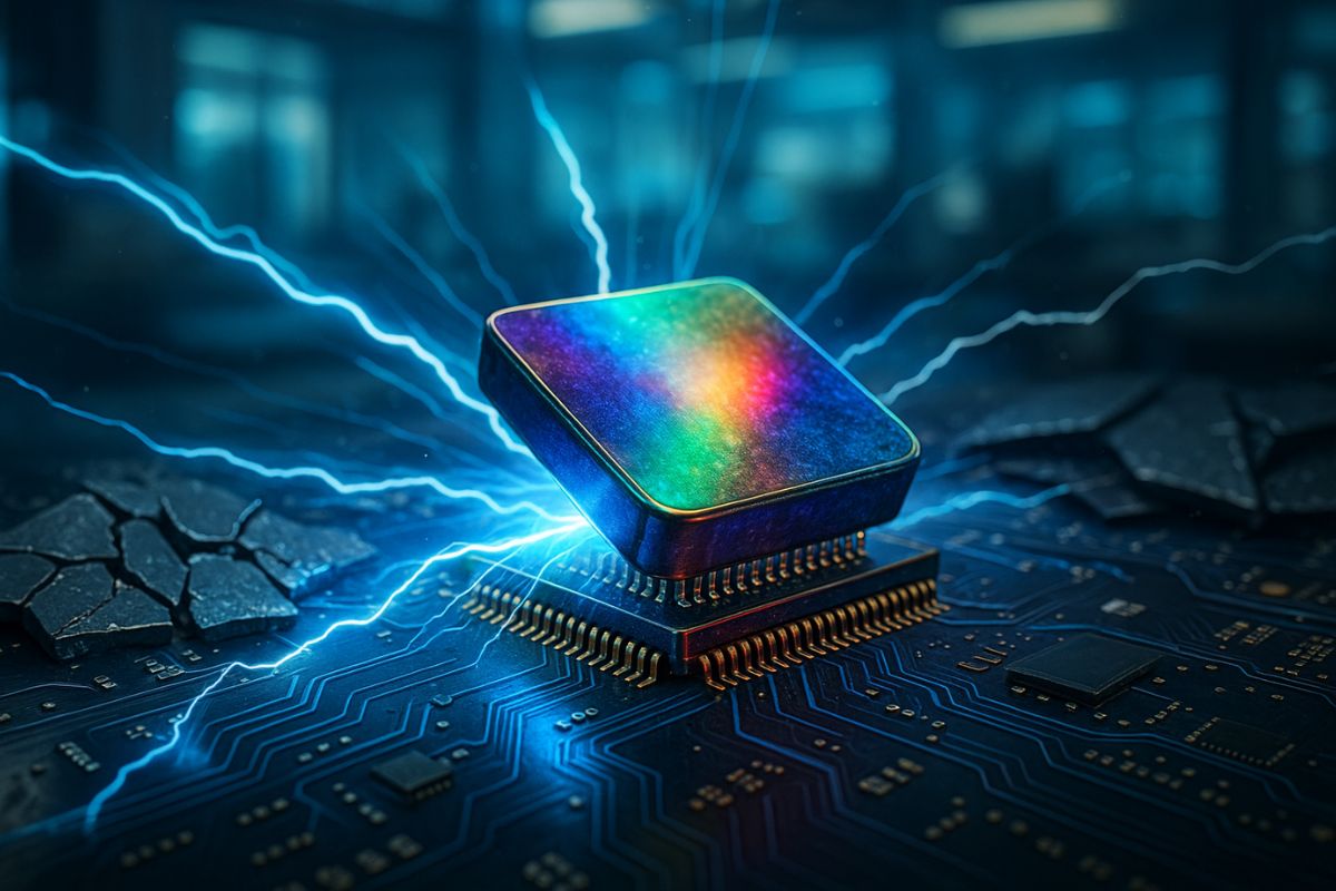 China cria o primeiro chip sem silício