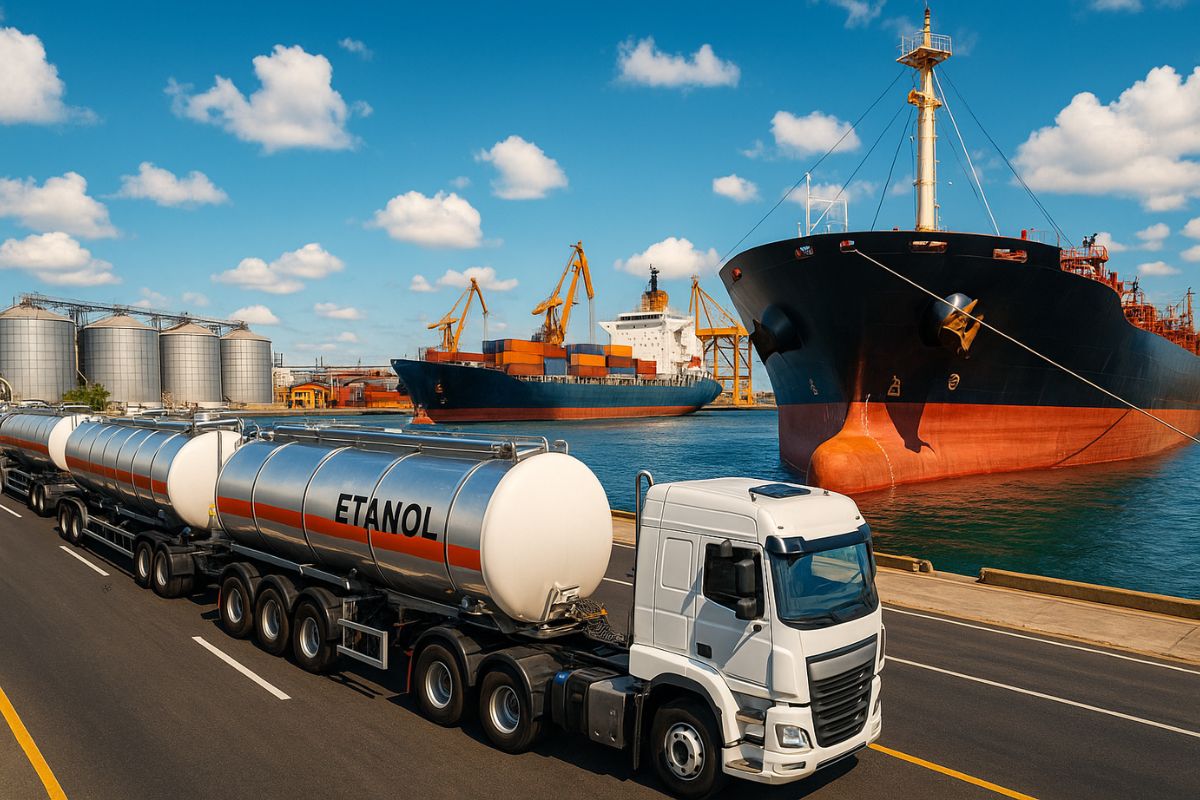 China quer etanol brasileiro e aposta na cana-de-açúcar para cumprir meta de 46 milhões de toneladas anuais de combustível sustentável