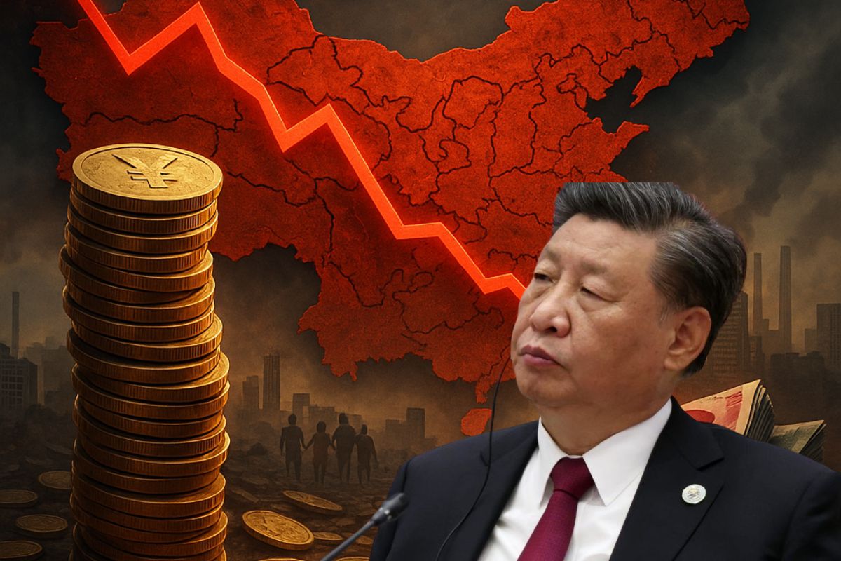 Com dívida acima de 300% do PIB e consumo doméstico em apenas 39%, a economia da China entra em risco estrutural