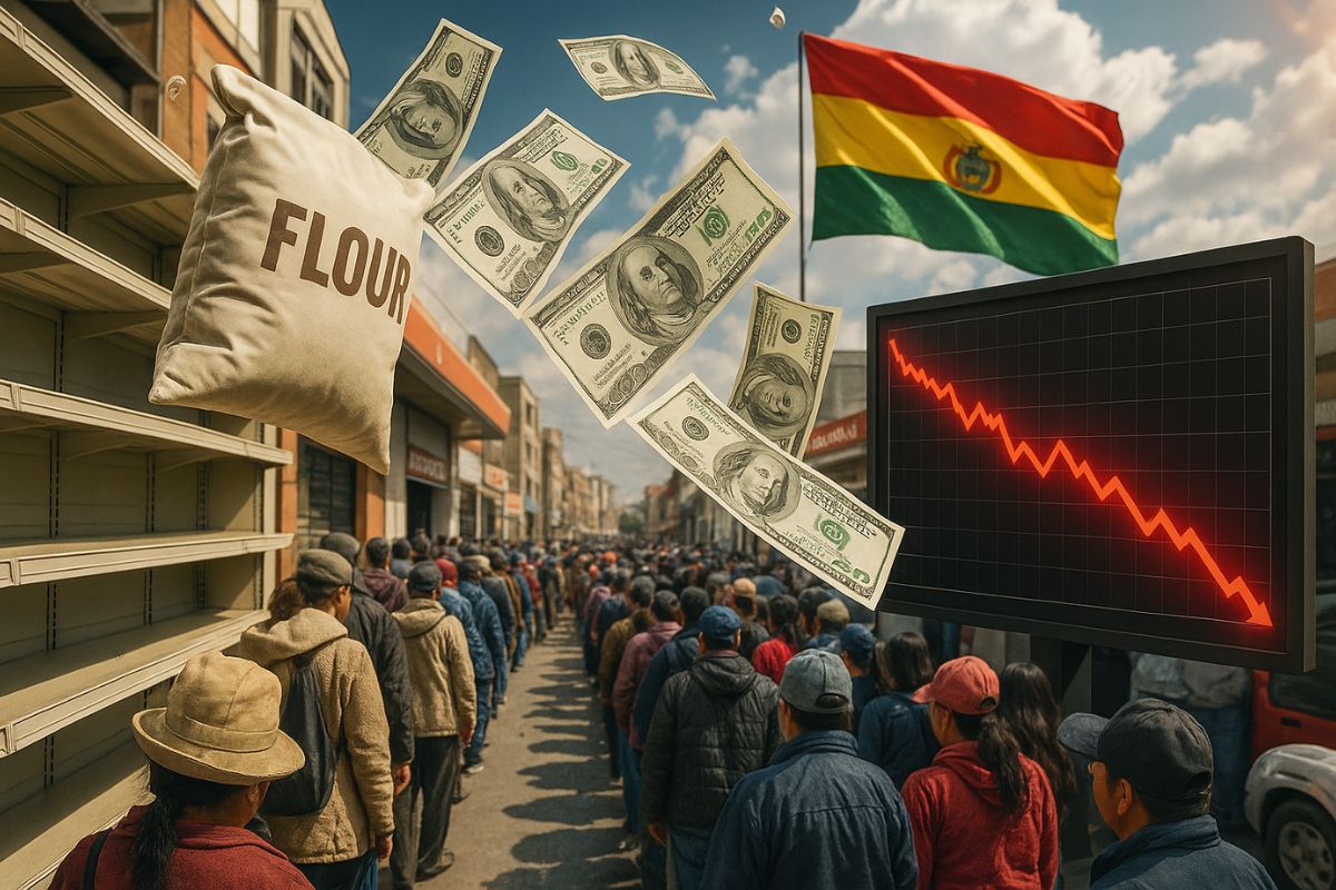 Inflação anual da Bolívia chega a 24,8%, a maior desde 2008, e já corrói salários de milhões de trabalhadores