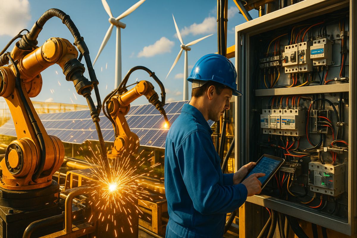 Cursos técnicos do SENAI gratuitos para ganhar mais de 5 mil reais oferecem salários de até R$ 15 mil em automação