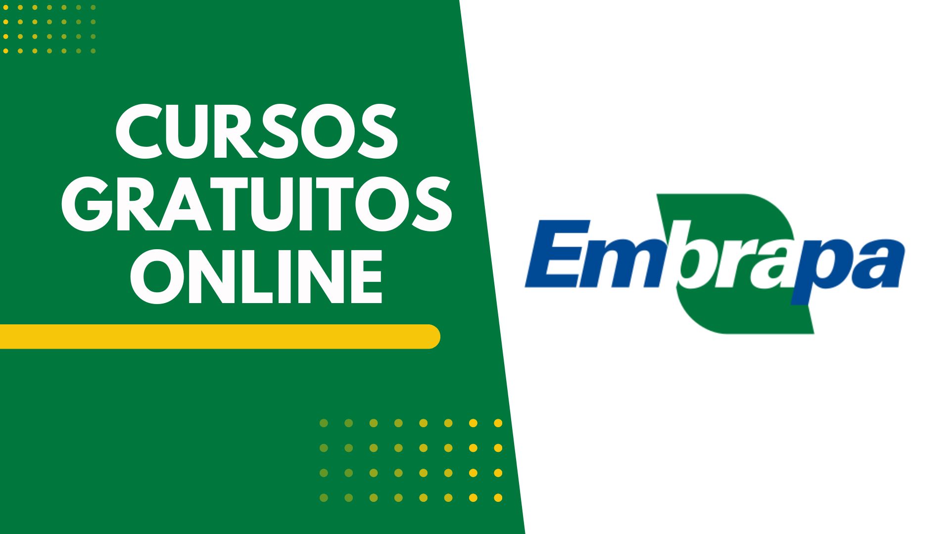 A Embrapa disponibiliza cursos gratuitos online com certificado grátis. Acesse a plataforma e-Campo e qualifique-se sem sair de casa.