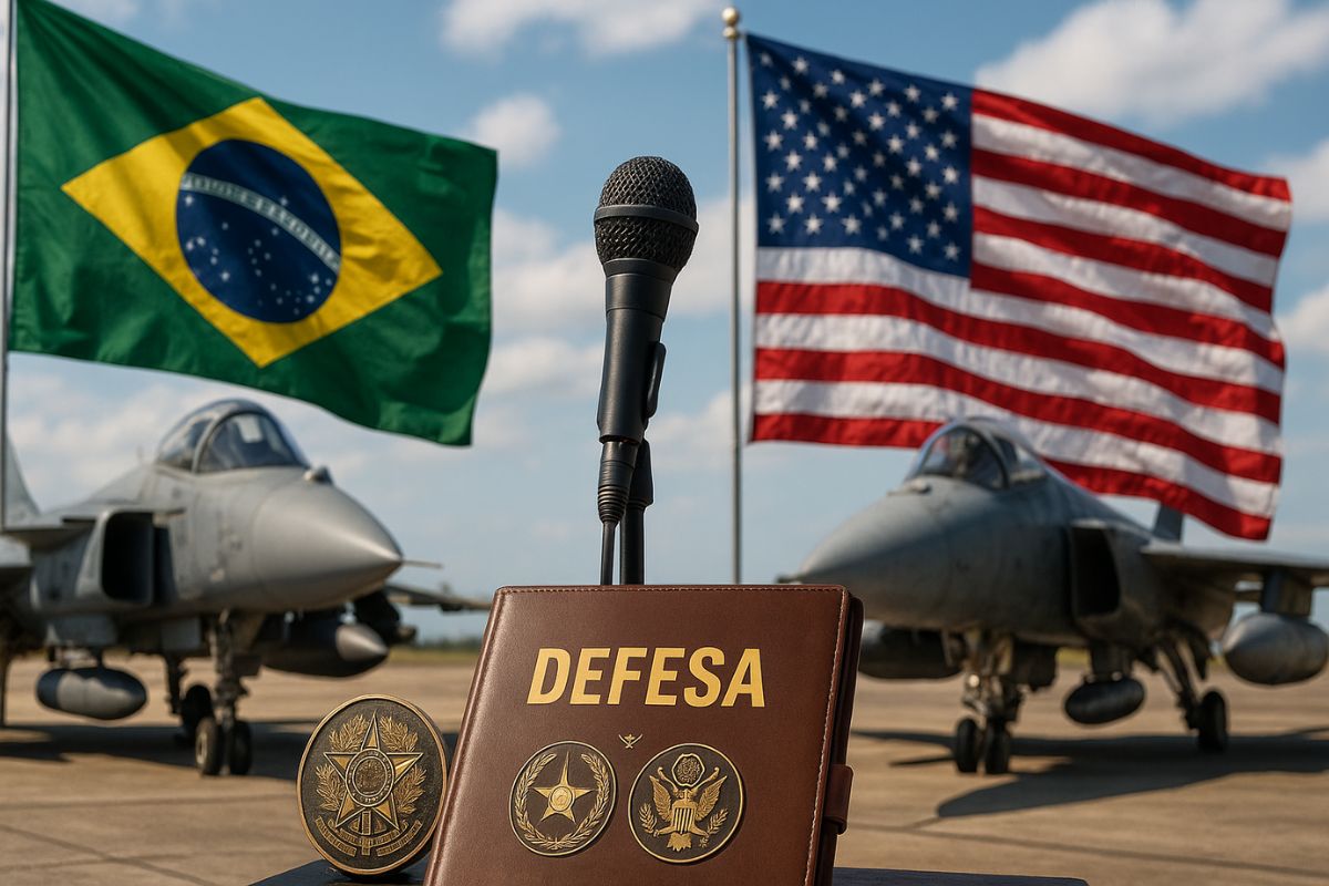 EUA cancelam evento militar com Brasil, acendem alerta estratégico e aumentam vulnerabilidade diante da dependência de fornecedores norte-americanos