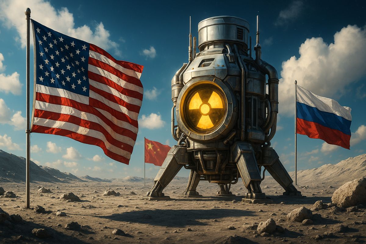 EUA correm atrás de um reator nuclear na Lua para competir com China e Rússia após anúncio de plano conjunto sino-russo até 2035