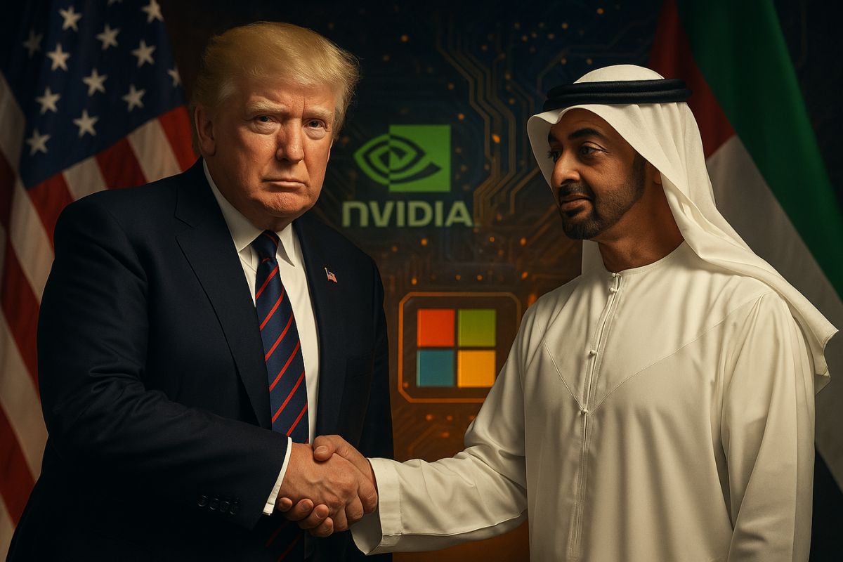 Inteligência artificial vira novo petróleo e redesenha alianças entre Oriente Médio e Estados Unidos