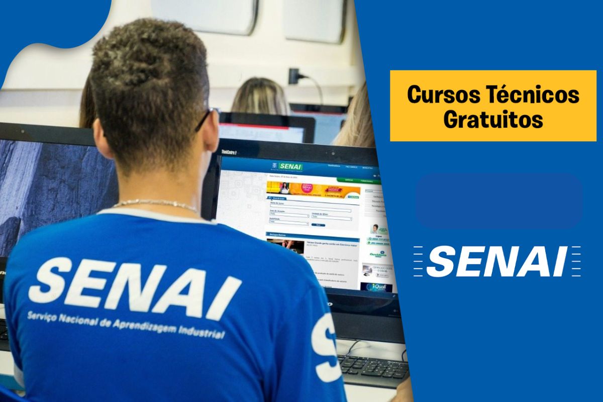 Estude no SENAI de graça com direito a certificado imediato: dezenas de vagas em cursos de qualificação profissional em mecânica, motores e automação industrial, com certificado garantido pelo SENAI São Paulo