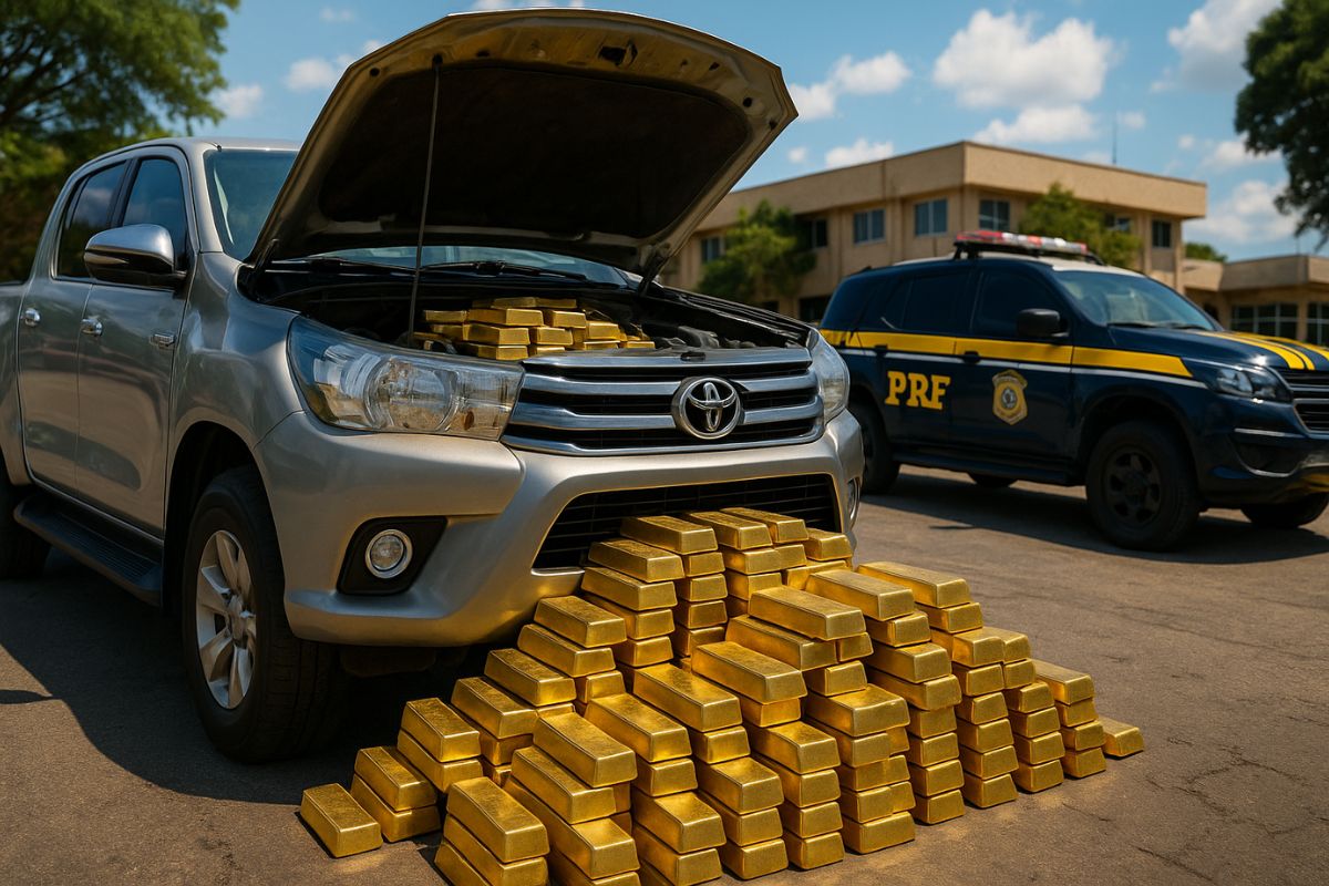 100 kg de ouro seriam levados para fora do Brasil via rota clandestina pela Venezuela ou Guiana, aponta PF