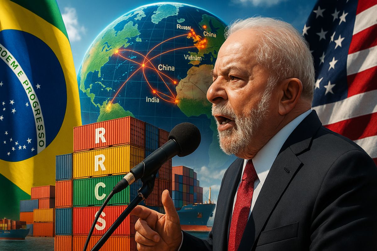 Sanções dos EUA empurram Brasil para acordos no BRICS, abrindo 400 novos mercados e reacendendo disputa geopolítica