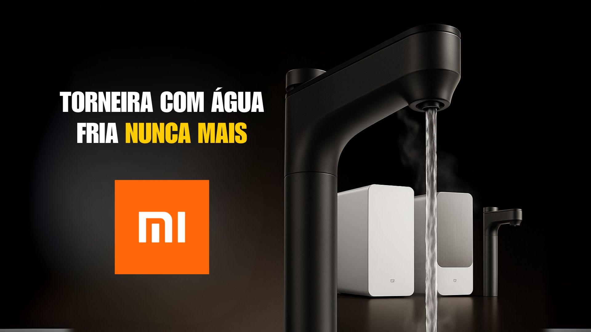 Xiaomi lança torneira smart que aquece até 95°C e remove 99,9% dos metais da água. Tecnologia e praticidade para casas inteligentes.