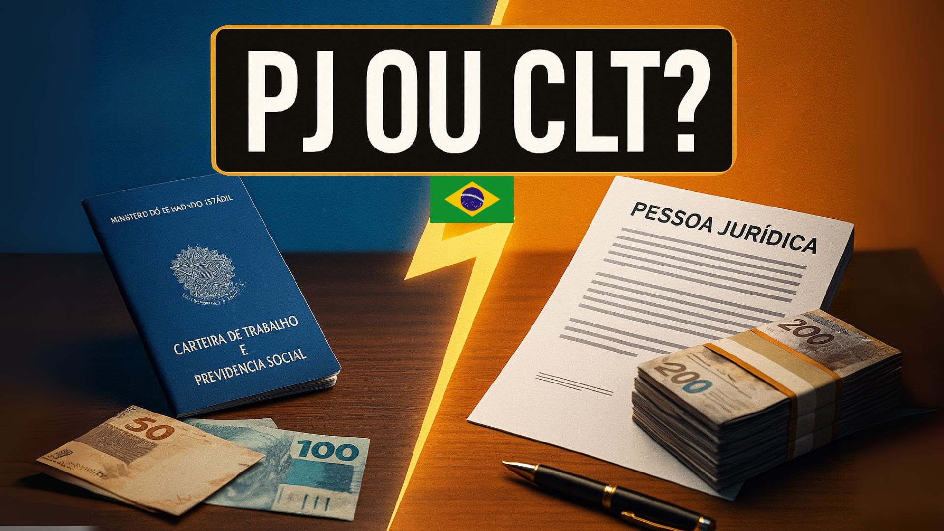 Número de PJs cresce no Brasil, ganhos superam CLT e custo de contratação formal é 68% maior, acendendo alerta fiscal.