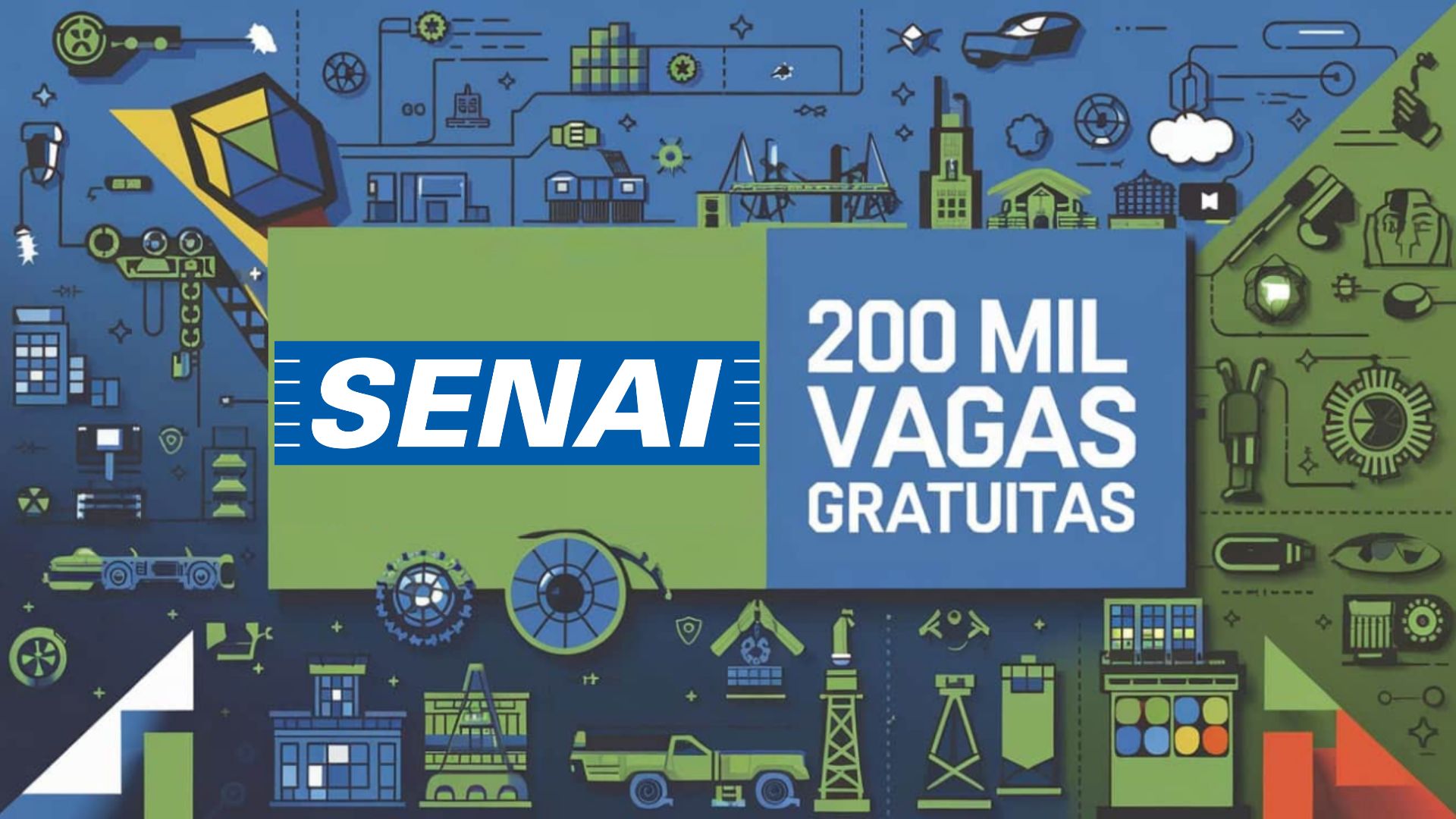 SENAI oferece 200 mil vagas gratuitas em cursos de IA generativa e nuvem, com certificado, para impulsionar a qualificação profissional.