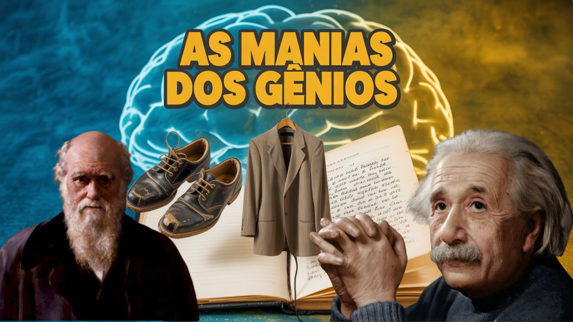Descubra as manias de Einstein, Woolf e Darwin que a psicologia associa à criatividade e inteligência elevada.