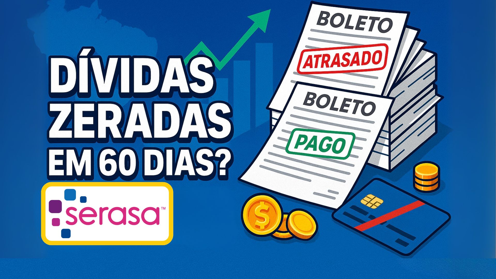 Mais de 60% das dívidas no Brasil foram renegociadas em até 60 dias, aponta Serasa. Bancos, cartões e serviços essenciais lideram pagamentos.