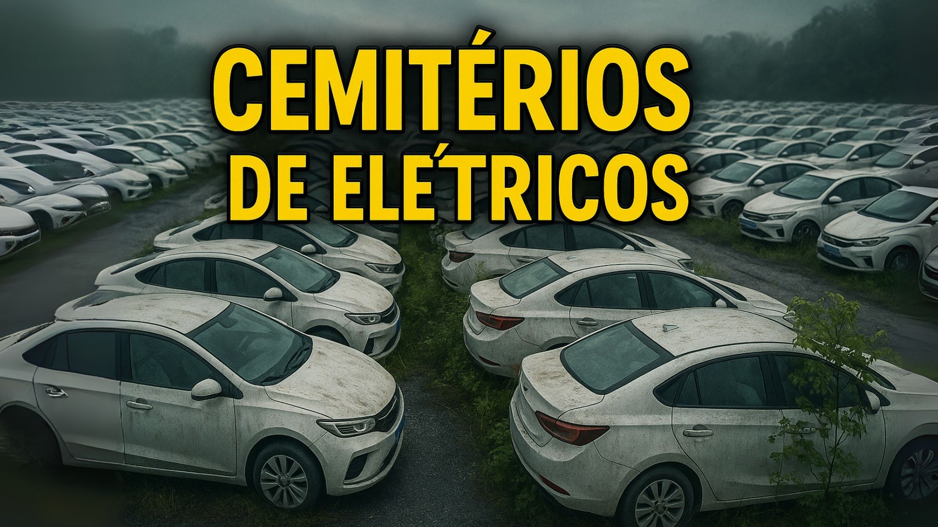 Cemitérios de carros elétricos na China revelam milhares de veículos abandonados após cortes de subsídios e falência de aplicativos.