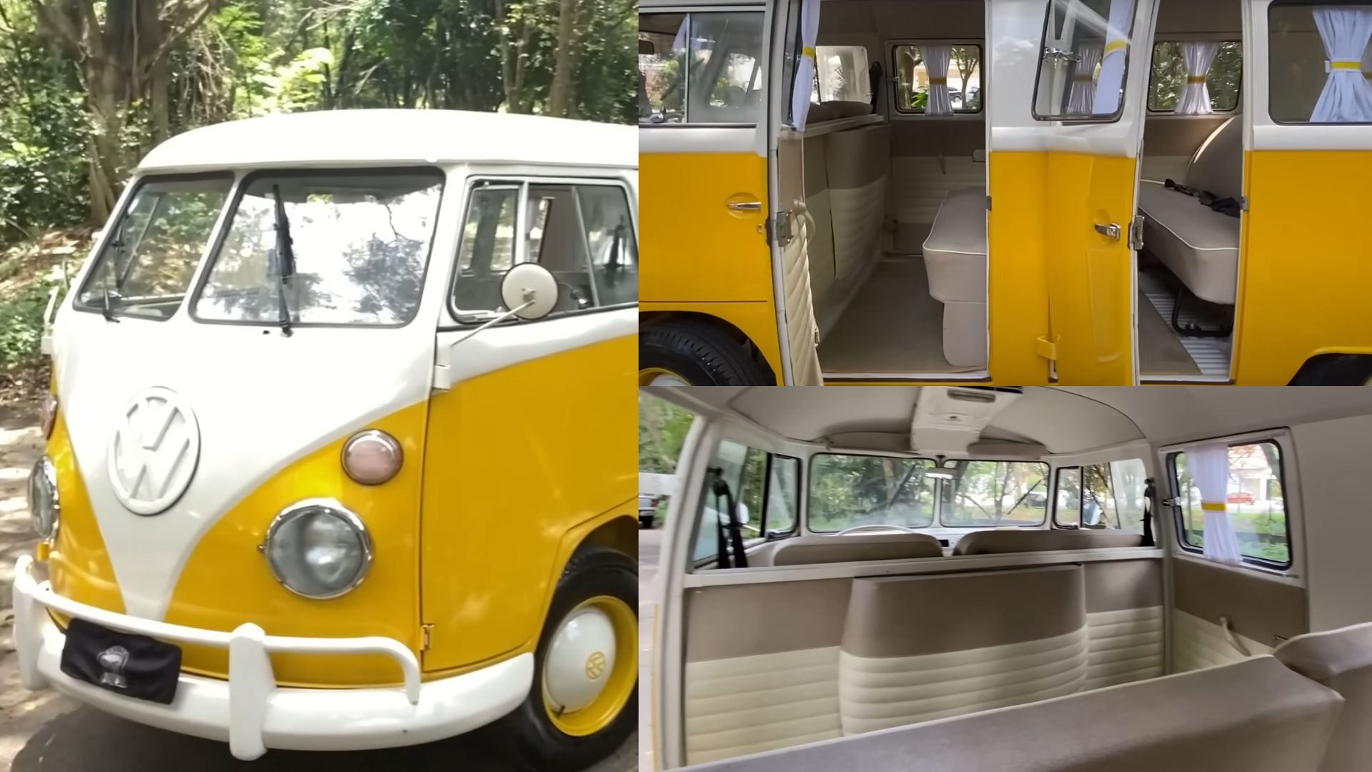 Descubra a rara VW Kombi de 6 portas, feita só no Brasil, com motor boxer resistente e design criado para transporte ágil de passageiros.